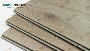 Sentai spc piso de impresión digital venta de fábrica pvc lvt haga clic en piso para vietnam 5.2mm 4.2mm spc piso