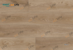 Suelo interior Sentai Anti-scratch Interlock Click 4mm Luxury Vinyl SPC pvc tablón Flooring 653-2