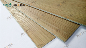 Sentai 3d tex Textura de madera de vinilo Pisos de PVC Pisos de madera de ingeniería Sentai spc Nuevo diseño WSPC Impresión digital ahumada Pisos de roble de madera real de ingeniería de roble