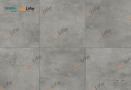 Sentai Stone, mármol plástico, material impermeable para interiores, suelo de vinilo de lujo, suelo de plástico spc, tablones de bloqueo de clic 2312HL-06